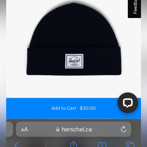 Herschel Elmer shallow in peacoat - Picture 2 of 3